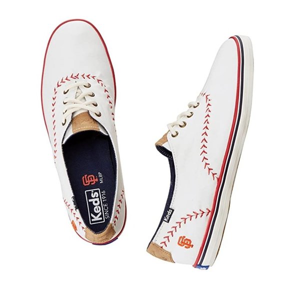 🔥HP🔥 Keds Women's Champion MLB Pennant Baseball Sneaker - Picture 3 of 7